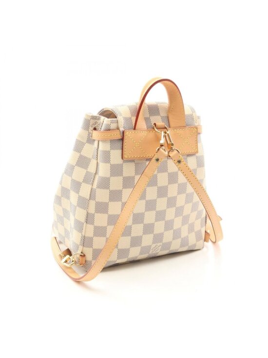 Louis Vuitton Backpack Sperone BB Damier Azur Canvas Leather main image 4